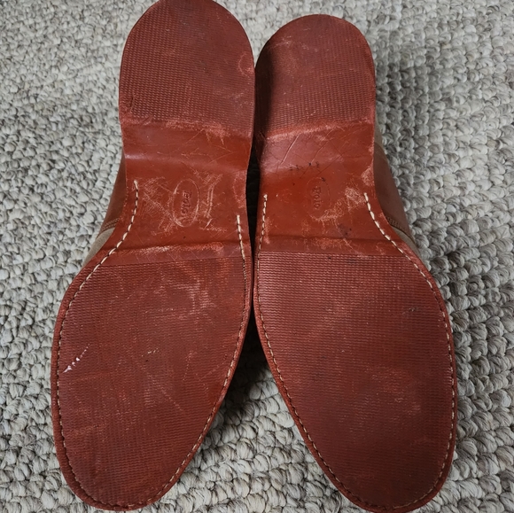 9 1/2 POLO Ralph Lauren vintage saddle shoes bucks nubuck main image 4